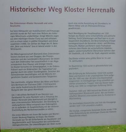Datei:Information Klosterweg Bad Herrenalb.jpg