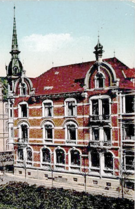 Datei:Fabrikantenvilla der Doubléfabrik Fr. Kammerer, Goethestraße 2 in Pforzheim, erbaut 1895, Entwurf Ernst Maler.png
