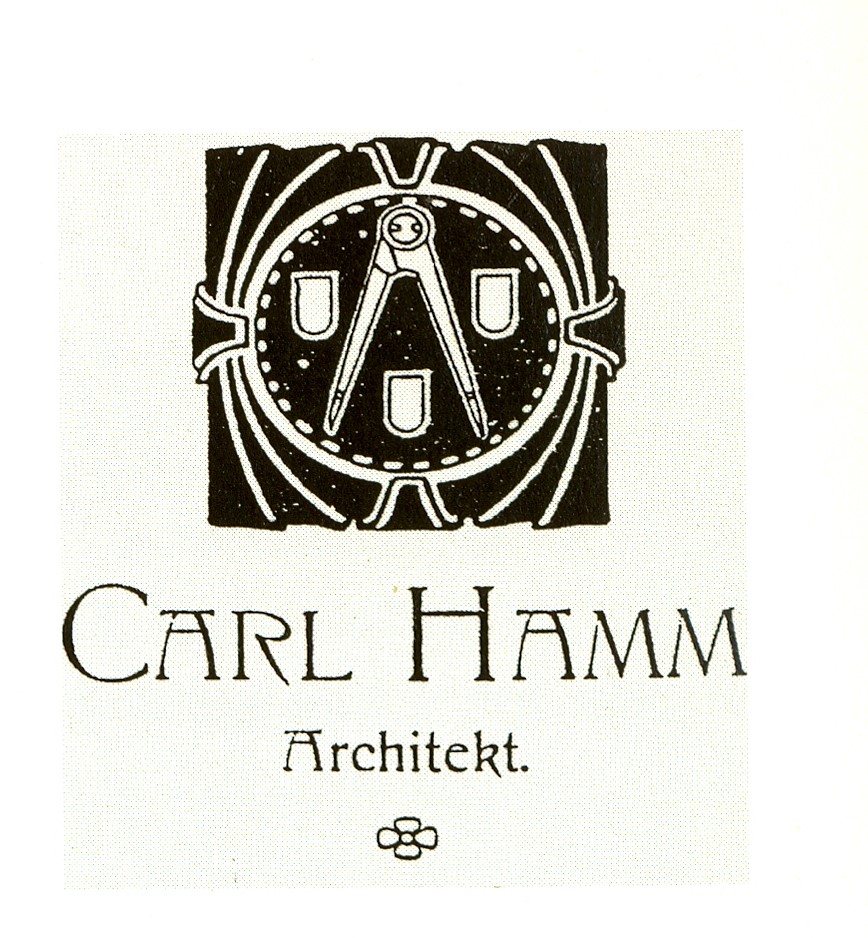 Datei:Karl (Carl) Ludwig Hamm (geb. 5.11.1874 in Pforzheim; gest. 4.2.1919 in Pforzheim), Briefkopf mit Firmensignet.jpg