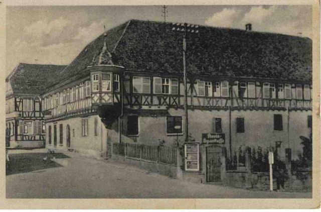 Datei:Thurn- und Taxische Poststation in Knittlingen vor 1945.jpg