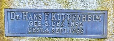 Datei:Hans F. Kuppenheim (geb. 3.12.1892 in Pforzheim; gest. am 04.09.1966 in Louisville, Jefferson, Kentucky, USA).jpg