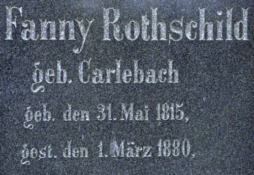 Datei:Fanny Rothschild geb. Carlebach (geb. 31. Mai 1815; gest. 1. März 1880).jpg