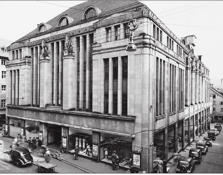 Datei:Warenhaus "Simon Wronker & Co." (Westliche Karl-Friedrich-Straße 17, Pforzheim), Bild Nr. 1.png