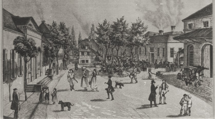 Datei:Pforzheim, Haus Christian Friedrich Benckiser, Westliche Karl-Friedrich-Straße 77, Eingangsseite, erbaut um 1790, ganz.jpg