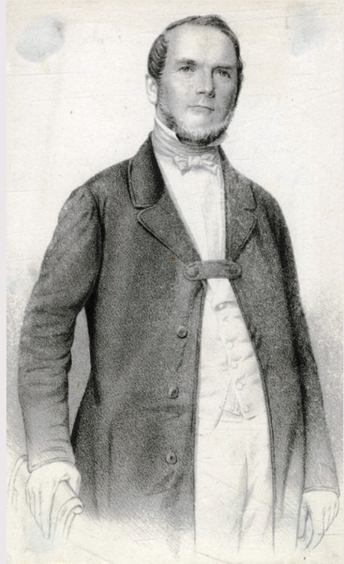 Datei:Herr Karl Theodor Gülich (geb. 8.3.1801 in Pforzheim; gest. 5.3.1862 in Pforzheim), Besitzer einer 1798 gegründeten Bijouteriefabrik in Pforzheim.png