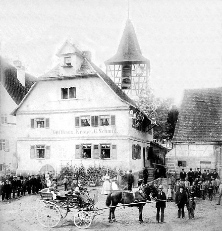Datei:Krone-Ensingen-um1900.jpg