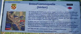 Schild Einlauf Lammquelle.JPG