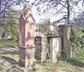 Grabstein an der Lindenstraße