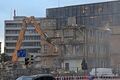 Abrissarbeiten am letzten Gebäuderest, 02.10.2026 8 Uhr
