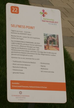Schild Selfness-Point im Kurpark.JPG