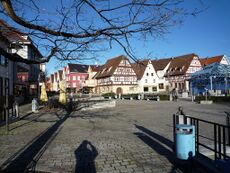 Der Marktplatz in Birkenfeld