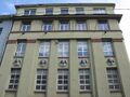 Kontorhaus Kollmar & Jourdan, Bleichstraße 77, Reliefbüsten: Afrika, Australien, Europa, Asien und Amerika