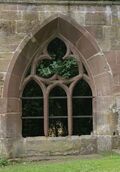 gotisches Fenster beim Seminar