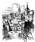 Pforzheimer Schloßberg vor 1763.