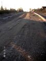11. Dezember 2005: Blick nach Westen in Richtung Alter Göbricher Weg