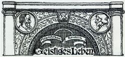 Archivolte vom Portal des alten Reuchlin-Gymnasiums