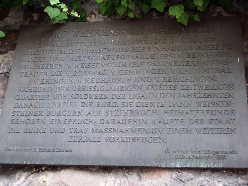 Datei:Rabeneck Dillweißenstein Schild.jpg