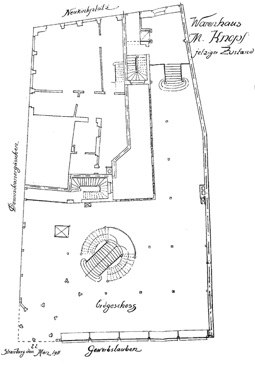 Datei:Warenhaus von Moses (Moritz) Knopf, 10. August 1852 in Międzychód (Birnbaum) - 24. März 1927 in Straßburg (f).png