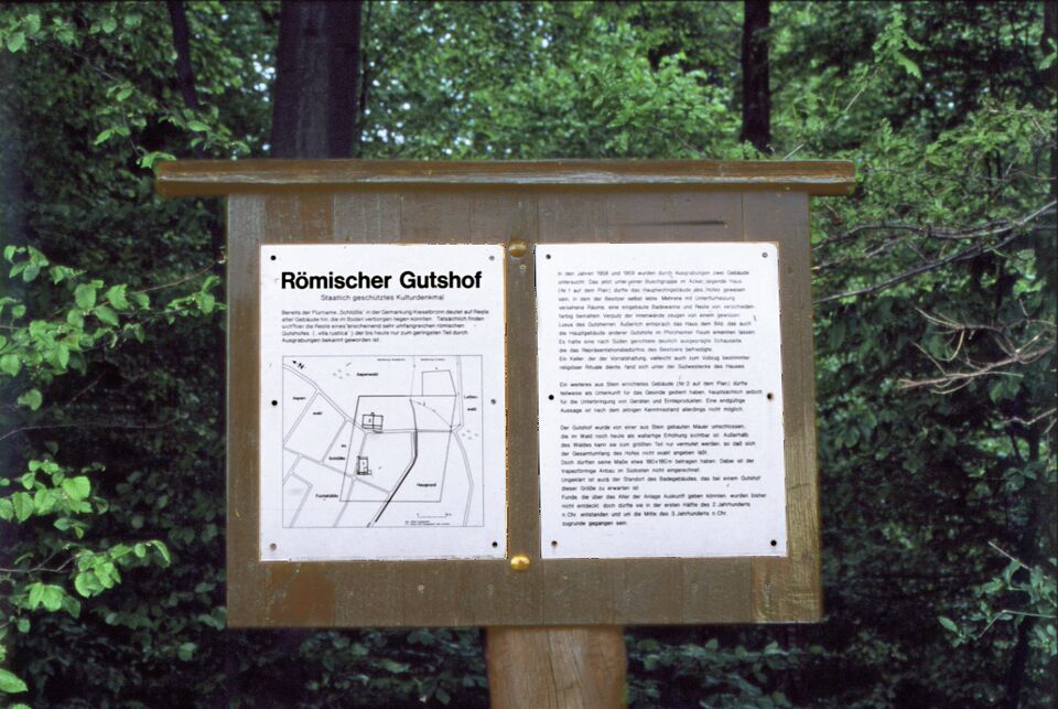 Datei:Kieselbronn röm.Gutshof Schild.jpg