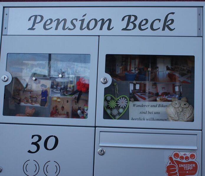 Datei:Schild Pension Beck Dobel.JPG