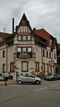 Gebäude der Metzgerei Fritz Lamparth
