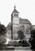 Schloßkirche 1934 von Westen