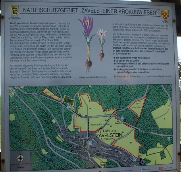 Datei:Schild Naturschutzgebiet Krokuswiesen.jpg