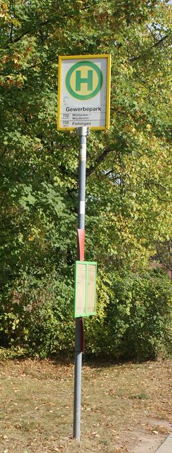 Datei:Haltestellenschild Sternenfels.JPG