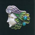 Jugendstil-Brosche, Levinger & Bissinger