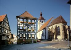 Faust-Museum und Evangelische Kirche Knittlingen