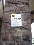 Hinweis am Calwer oder Silber Tor