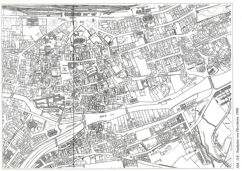 Datei:Pforzheim, Stadtgrundriss 1900.jpg