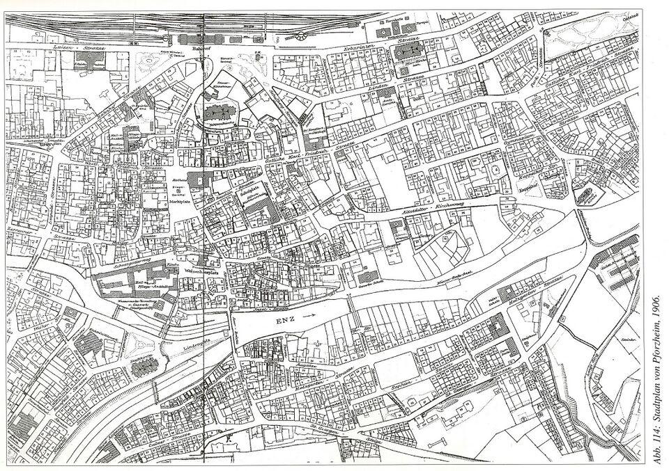 Datei:Pforzheim, Stadtgrundriss 1900.jpg
