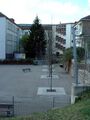 Hilda-GY Pf,Rückansicht mit Schulhof