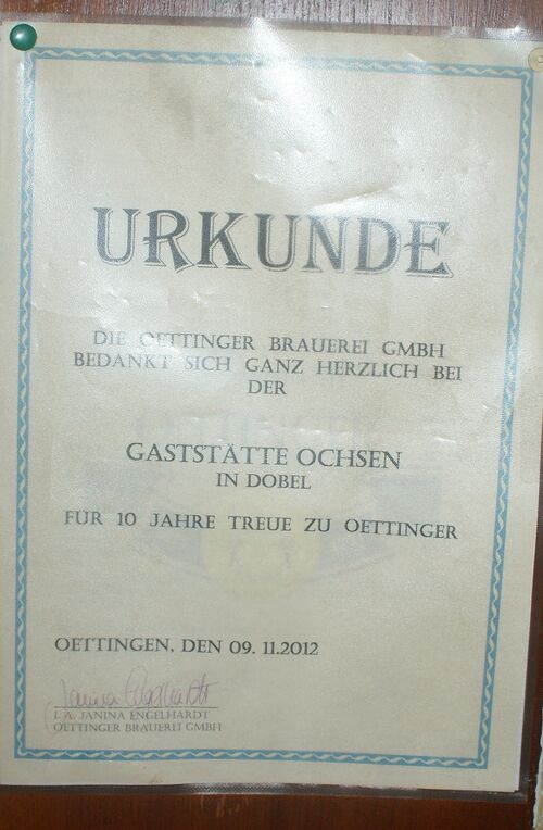 Datei:Urkunde Brauerei Oetinger.JPG