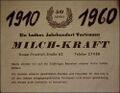 1960 Milch - Kraft wurde 50 Jahre alt