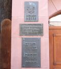 Gedenktafeln am Hesse-Geburtshaus