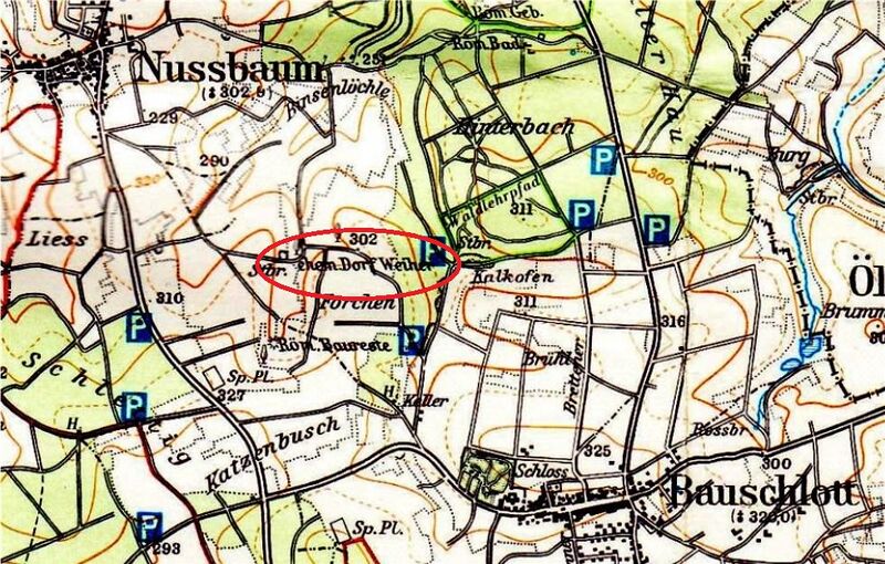Datei:Ehemalges Dorf Weiher.jpg