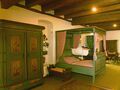 ein historisches Schlafzimmer