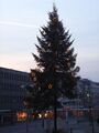 Weihnachtsbaum auf dem Leopoldplatz, Dezember&nbsp;2007
