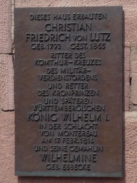 Datei:Calmbach-Haus-Lutz-Schild.jpg