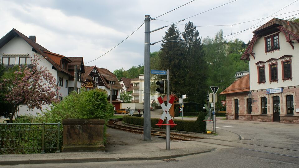 Datei:Wendegleis von der Bahnhofstraße.jpg