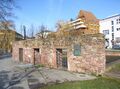 Rest der Südmauer des Waisenhauses