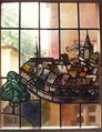 Bezirksamtsturm, Glasfenster im Turmtreppenhaus, 1950