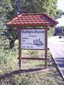 Informationstafel zum Waldhufenmuseum
