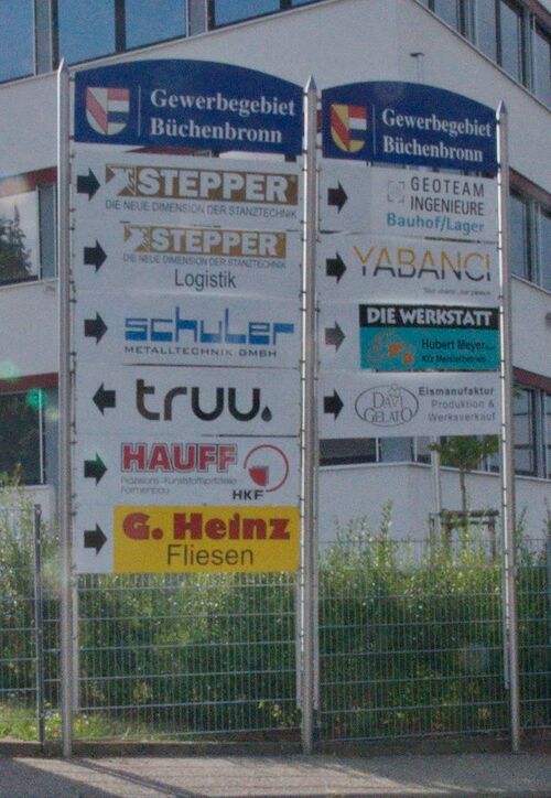 Datei:Schild Gewerbegebiet Westring.jpg