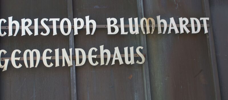Datei:Christoph Blumhardt Gemeindehaus.jpg