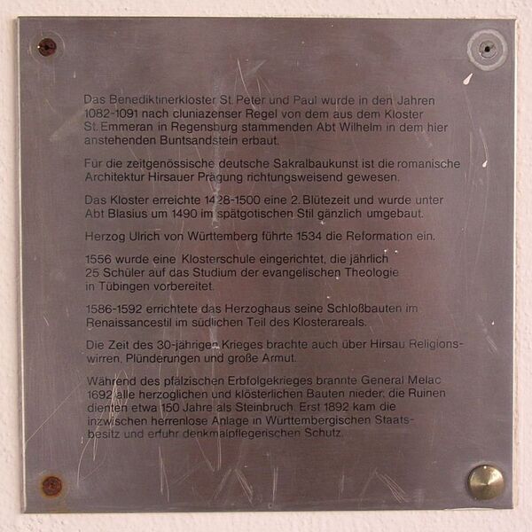 Datei:KlHirsau Infotafel.jpg