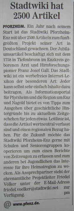 Datei:070509 Pforzheimer Zeitung.jpg