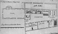 Grundriß der Waisenhauskirche um 1920.